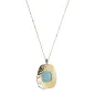 Collana Nuova Retro con Pendente Pasta di Turchese Aquaforte