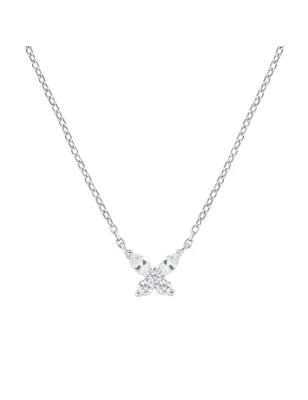 Collana Petali Bianca Donna Amen
