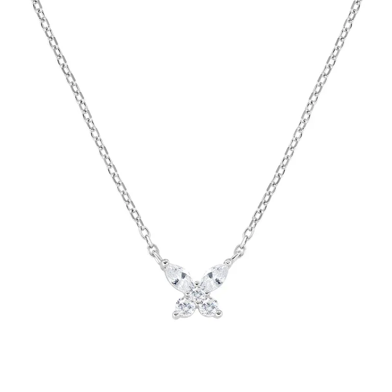 Collana Petali Bianca Donna Amen