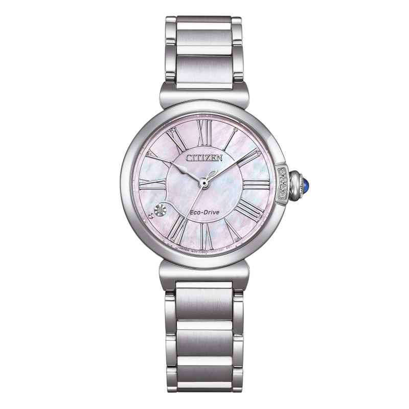 Orologio Maybell madreperla rosa diamanti EM1060-87Y Donna Citizen