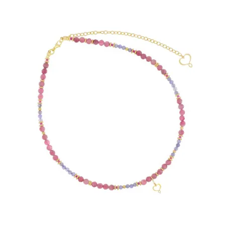 Girocollo con Tormalina e Tanzanite Donna Maman et Sophie