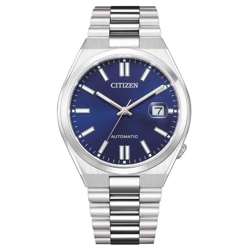 Orologio Tsuyosa automatico fondello vista blu NJ0150-81L Uomo Citizen
