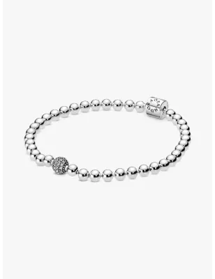 Bracciale Sfere e Pavè cm.19 Donna Pandora