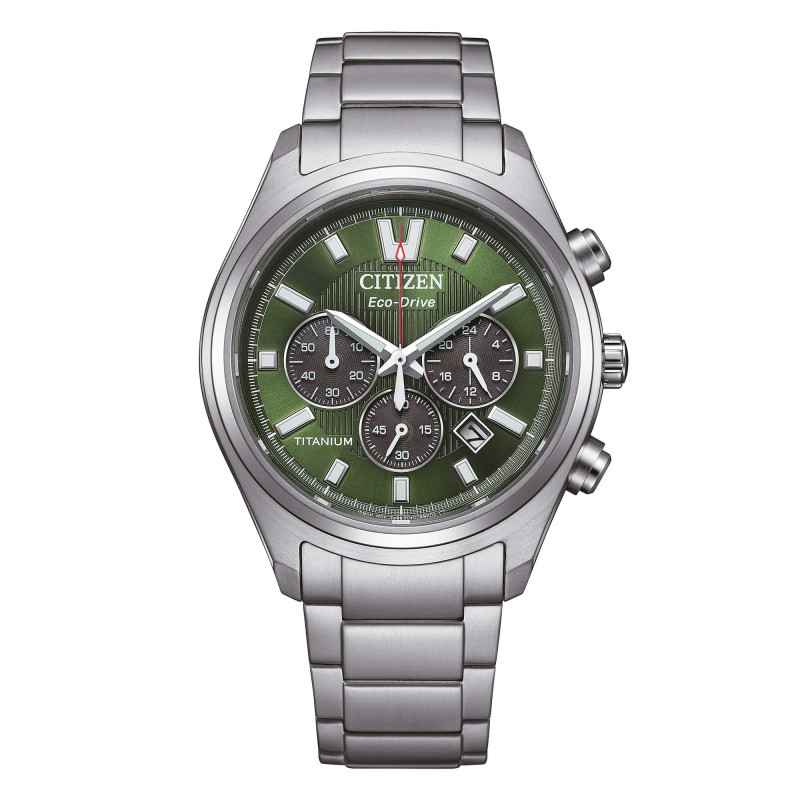 Orologio Super Titanium quadrante verde Eco-Drive CA4750-51 Uomo Citizen