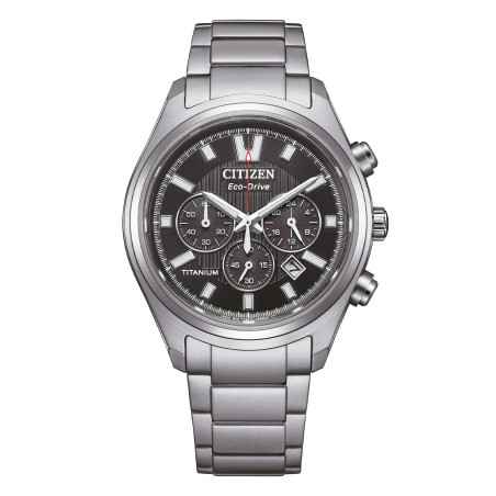 Orologio Super Titanium quadrante nero Eco-Drive CA4750-51E Uomo Citizen