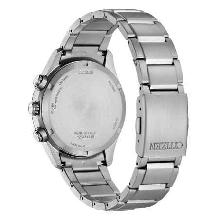 Orologio Super Titanium quadrante silver Eco-Drive CA4750-5 Uomo Citizen