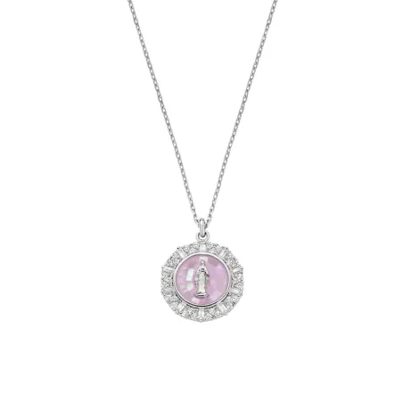 Collana Dolce Miracolosa Rosa Donna Amen