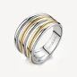 Anello a Fascia Aura Bicolore mis.14 Donna Brosway