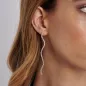 Orecchini Pendenti Lunghi in Acciaio Dorato Donna Brosway