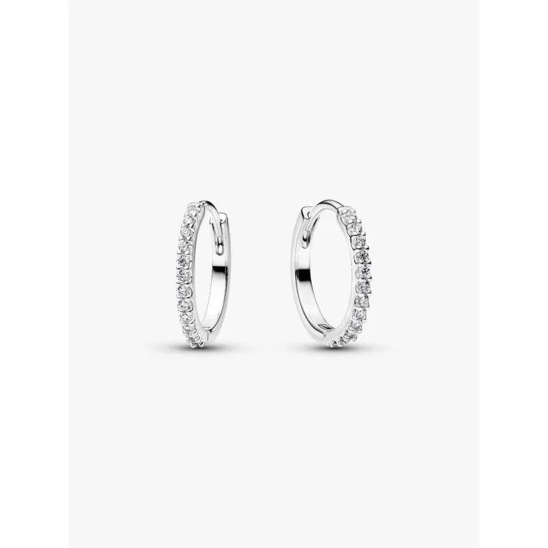 Orecchini Cerchi Pavè Donna Pandora