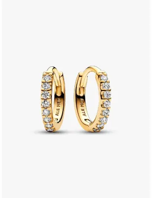 Orecchini Dorati Cerchi Piccoli Pavè Donna Pandora - category_name - XDMG De Marchi Gianotti