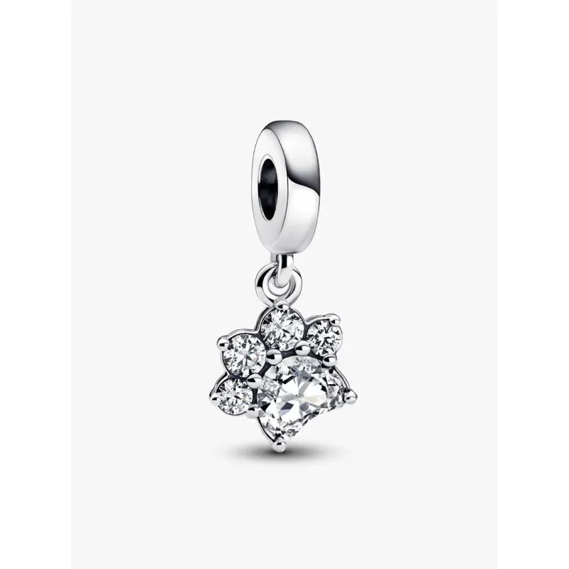 Charm Pendente Zampina Scintillante Donna Pandora Charm Pendente Zampina Scintillante Donna Pandora