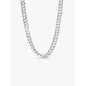 Collana Catena Maglia Cubana Pavè Donna Pandora Collana Catena Maglia Cubana Pavè Donna Pandora