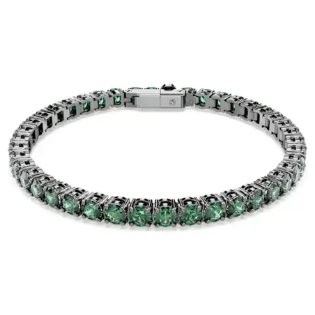Bracciale Tennis Matrix, Vere, Placcato Rutenio Donna Swarovski - category_name - XDMG De Marchi Gianotti