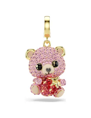 Charm Idyllia Orsetto Rosa Placcato color Oro Donna Swarovski - category_name - XDMG De Marchi Gianotti