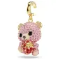 Charm Idyllia Orsetto Rosa Placcato color Oro Donna Swarovski Charm Idyllia Orsetto Rosa Placcato color Oro Donna Swarovski