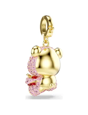 Charm Idyllia Orsetto Rosa Placcato color Oro Donna Swarovski - category_name - XDMG De Marchi Gianotti