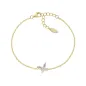Bracciale Petali Lilla Dorato Donna Amen Bracciale Petali Lilla Dorato Donna Amen