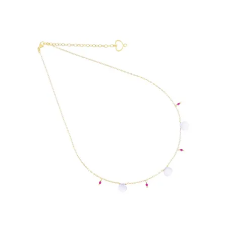 Girocollo Gocce Calcedonio e Rubellite Donna Maman et Sophie - category_name - XDMG De Marchi Gianotti