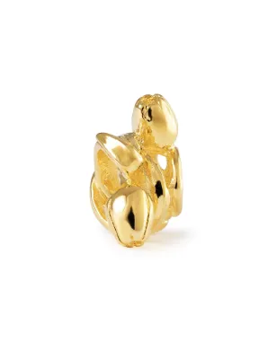 Bead Tulipani dell'Ottimismo Placcato Oro Donna Trollbeads