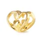 Bead Cuore a Cuore Placcato Oro Donna Trollbeads