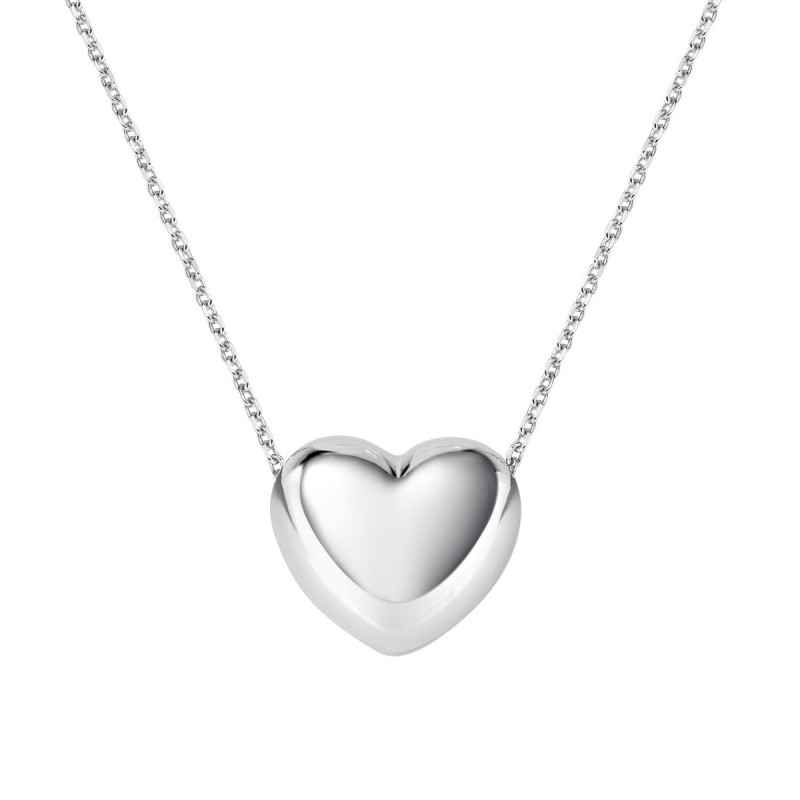COLLANA CUORE BOMBATO GRANDE DONNA AMEN COLLANA CUORE BOMBATO GRANDE DONNA AMEN