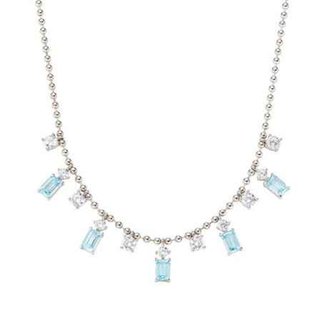 COLLANA CHANDELIER PRINCESS CON ZIRCONI DONNA AMEN CLPAOVBACBZ1 Amen
