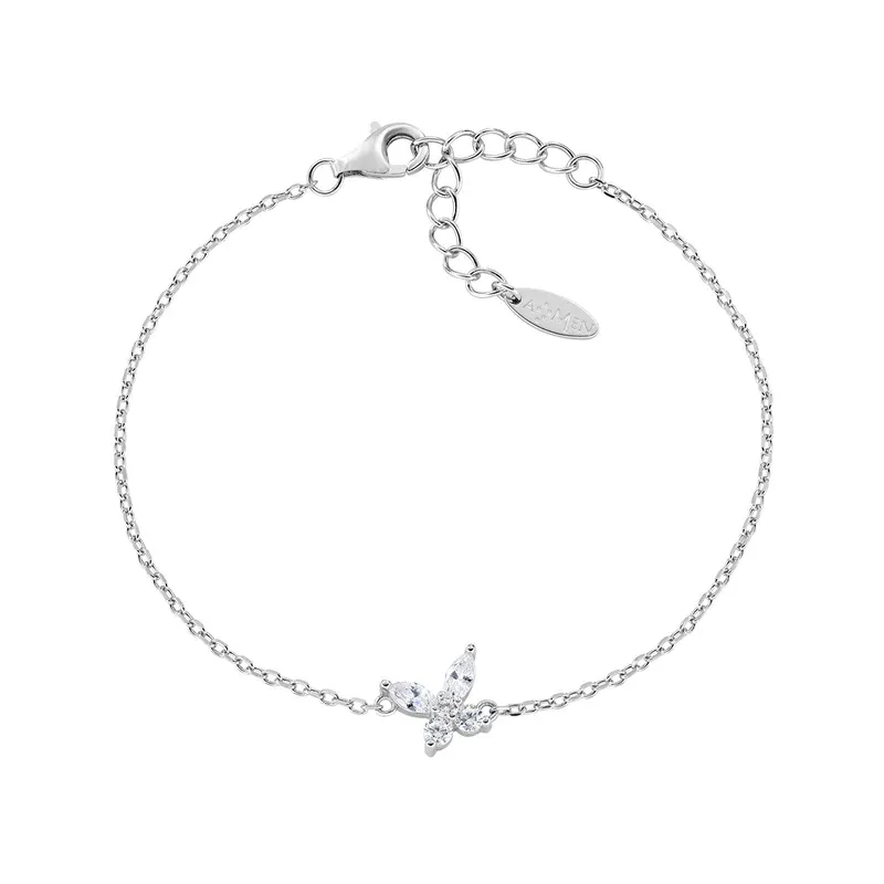 Bracciale Petali Bianco in Argento Donna Amen Bracciale Petali Bianco in Argento Donna Amen