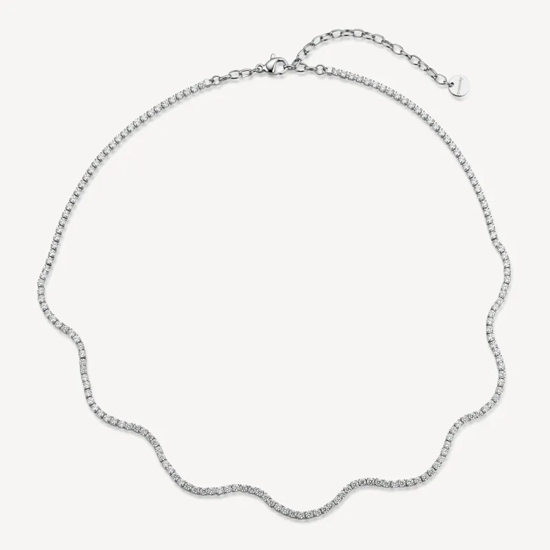 Girocollo con Zirconi Bianchi Donna Brosway