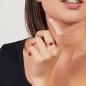 ANELLO REGOLABILE CUORE BOMBATO MIS.2 DONNA AMEN ANELLO REGOLABILE CUORE BOMBATO MIS.2 DONNA AMEN