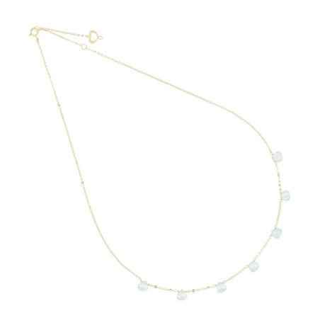 Girocollo 18kt Drops Topazio Azzurro Donna Maman et Sophie - category_name - XDMG De Marchi Gianotti