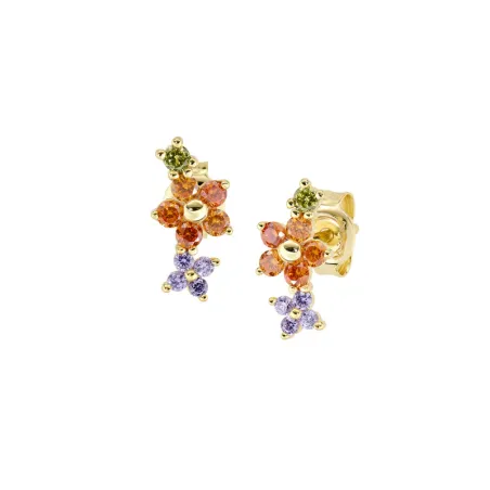 Orecchini a Lobo Primula Arancione Dorati Donna Amen - category_name - XDMG De Marchi Gianotti