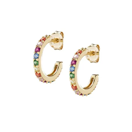 Orecchini Mini Cerchio Arcobaleno Dorati Donna Amen - category_name - XDMG De Marchi Gianotti