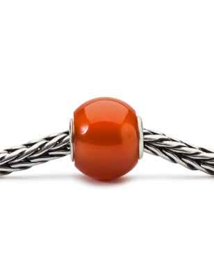 Bead ONICE ROSSO ROTONDO Trollbeads