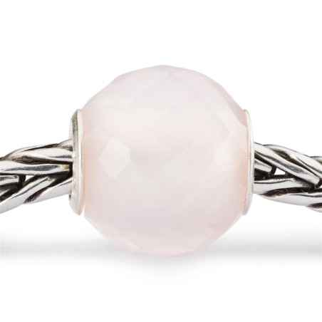 Bead QUARZO ROSA ROTONDO SFACCETTATO Trollbeads