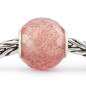 Bead QUARZO FRAGOLA ROTONDO SFACCETTATO Donna Trollbeads Bead QUARZO FRAGOLA ROTONDO SFACCETTATO Donna Trollbeads