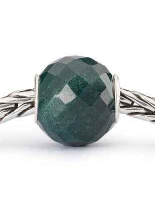 Bead CALCEDONIO VERDE ROTONDO SFACCETTATO Donna Trollbeads