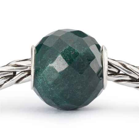 Bead CALCEDONIO VERDE ROTONDO SFACCETTATO Donna Trollbeads