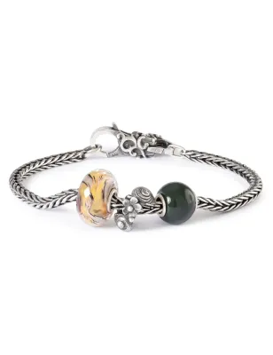 Bead Calcedonio Verde Rotondo Trollbeads - category_name - XDMG De Marchi Gianotti
