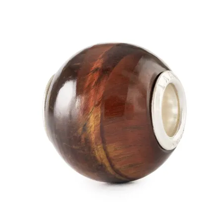 Bead Occhio di Tigre Rosso Rotondo Trollbeads - category_name - XDMG De Marchi Gianotti
