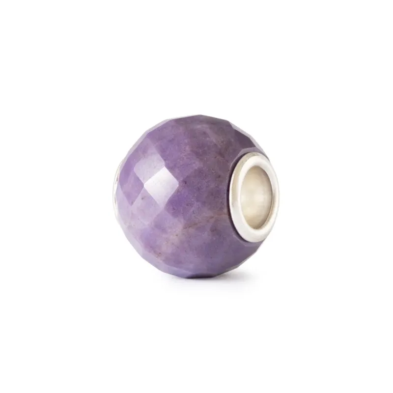 Bead Giada Viola Rotonda Sfaccettata Donna Trollbeads