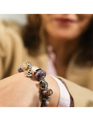 Bead Giada Viola Rotonda Sfaccettata Donna Trollbeads - category_name - XDMG De Marchi Gianotti