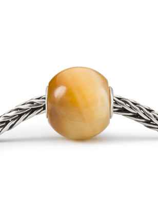 Bead OCCHIO DI GATTO ROTONDO GRANDE Trollbeads