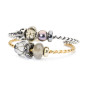 Bead PIETRA DI LUNA GRIGIA Donna Trollbeads Bead PIETRA DI LUNA GRIGIA Donna Trollbeads