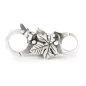 Bead Chiusura Foglie Custodi del Cuore Donna Trollbeads