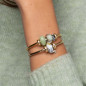 Bracciale BANGLE PLACCATO ORO M Trollbeads Bracciale BANGLE PLACCATO ORO M Trollbeads