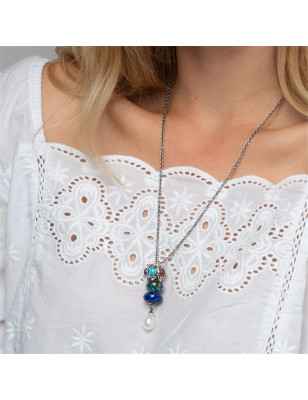 Collana d'Argento con Perla 80cm Donna Trollbeads - category_name - XDMG De Marchi Gianotti