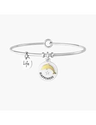 BRACCIALE RIGIDO CIONDOLO DELFINO DONNA KIDULT 