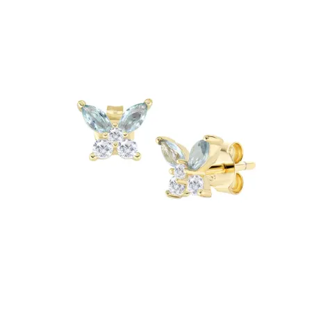 Orecchini a Lobo Petali Lilla Dorati Donna Amen - category_name - XDMG De Marchi Gianotti