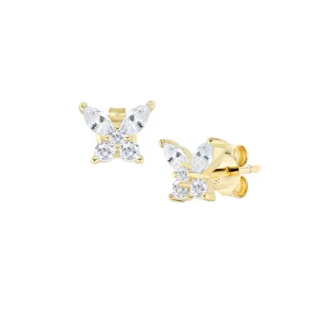 Orecchini a Lobo Petali Bianchi Dorati Donna Amen - category_name - XDMG De Marchi Gianotti